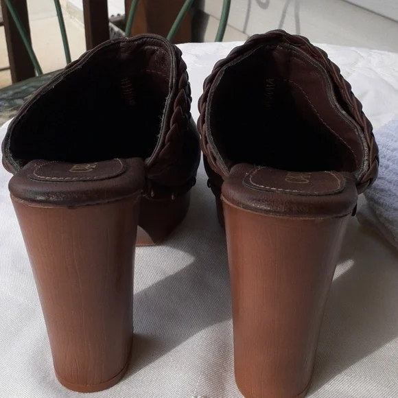 Vintage Cato platform clog shoes with bling size 8M - Picture 2 of 10